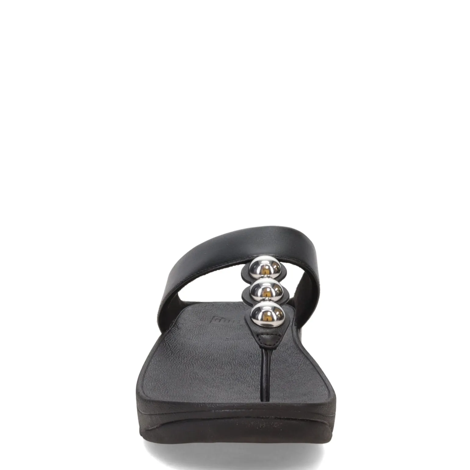 Women's FitFlop, Fino Mirror Dome Toe-Post Sandal