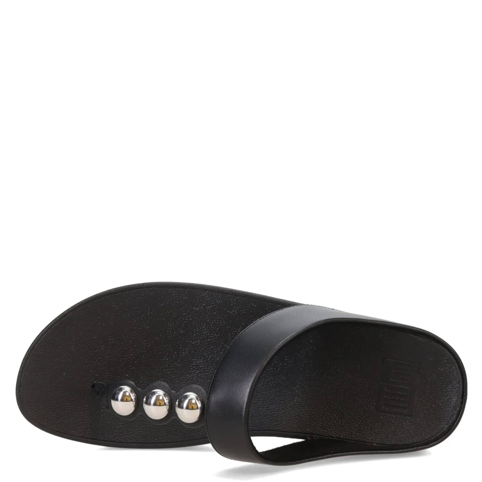 Women's FitFlop, Fino Mirror Dome Toe-Post Sandal