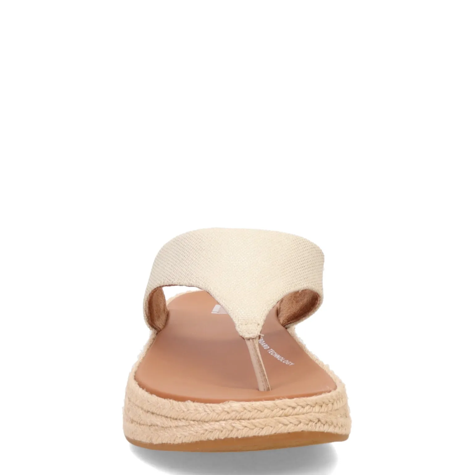 Women's FitFlop, F-Mode Espadrille Glitz Thong Sandal