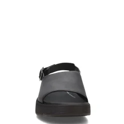 Women's FitFlop, F-Mode Leather Flatform Back-Strap Sandal