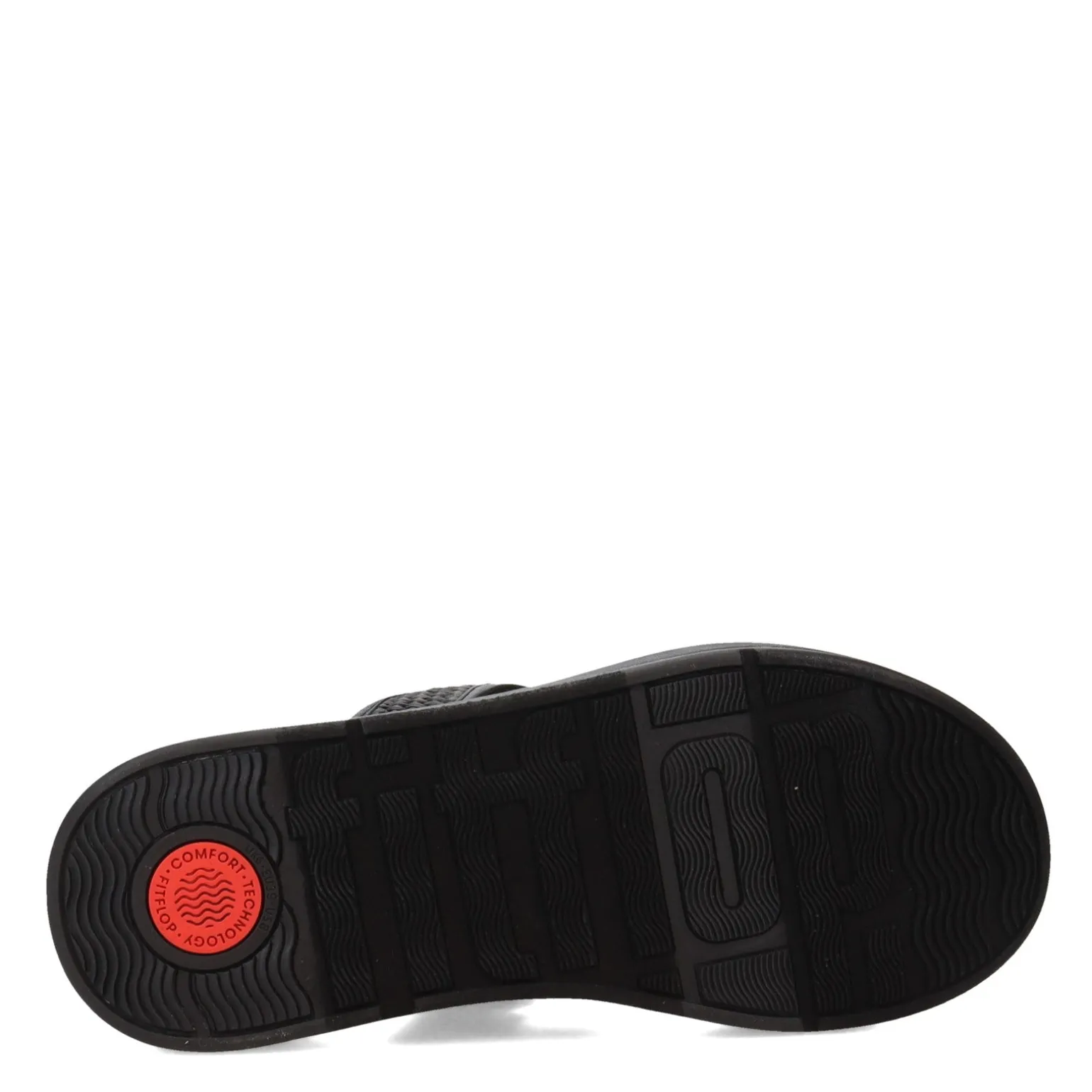 Women's FitFlop, F-Mode Woven Flatform Toe Post Sandal