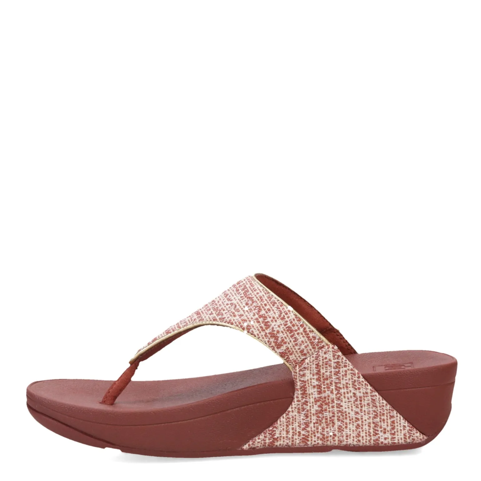 Women's FitFlop, Lulu Shimmerweave Thong Sandal