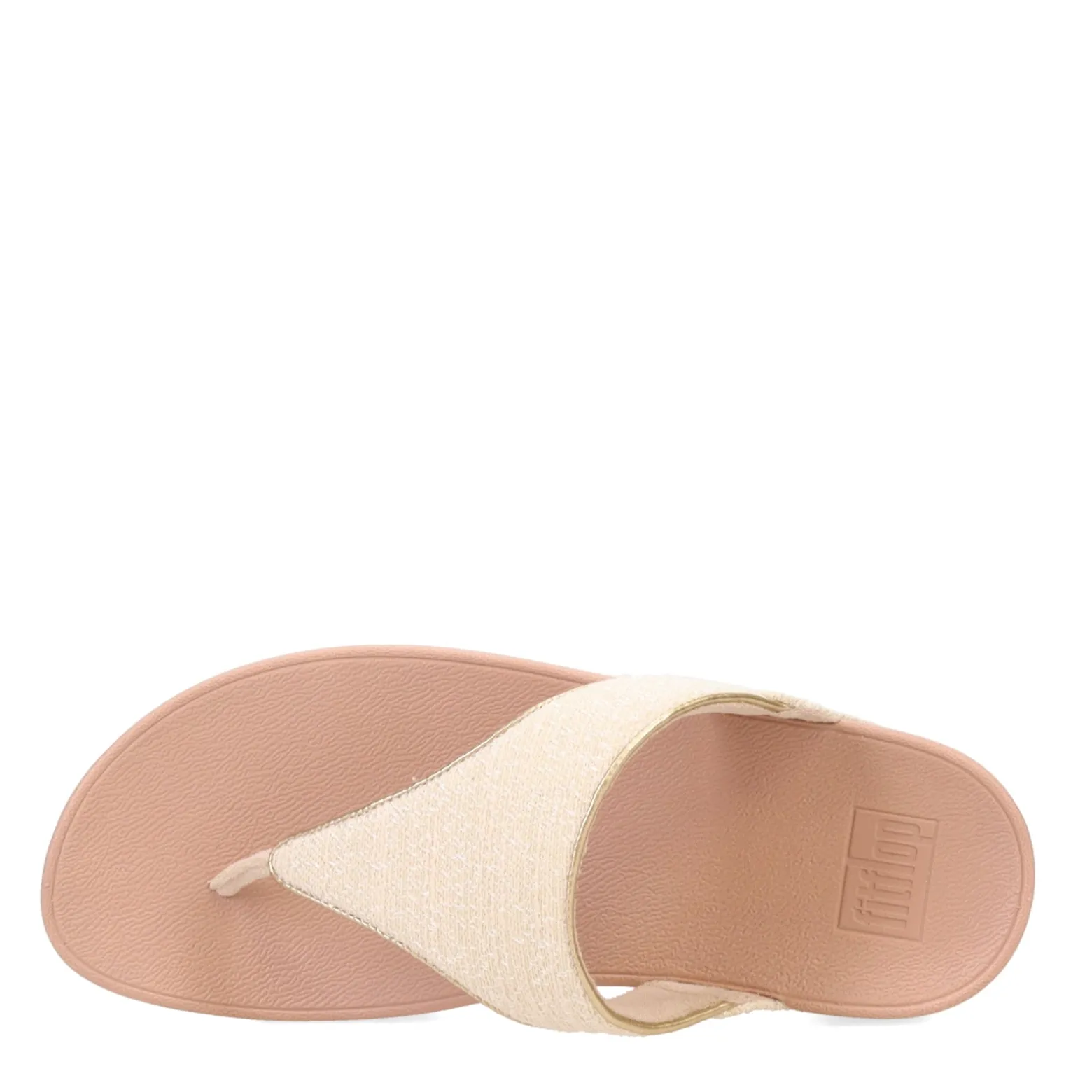 Women's FitFlop, Lulu Shimmerweave Thong Sandal
