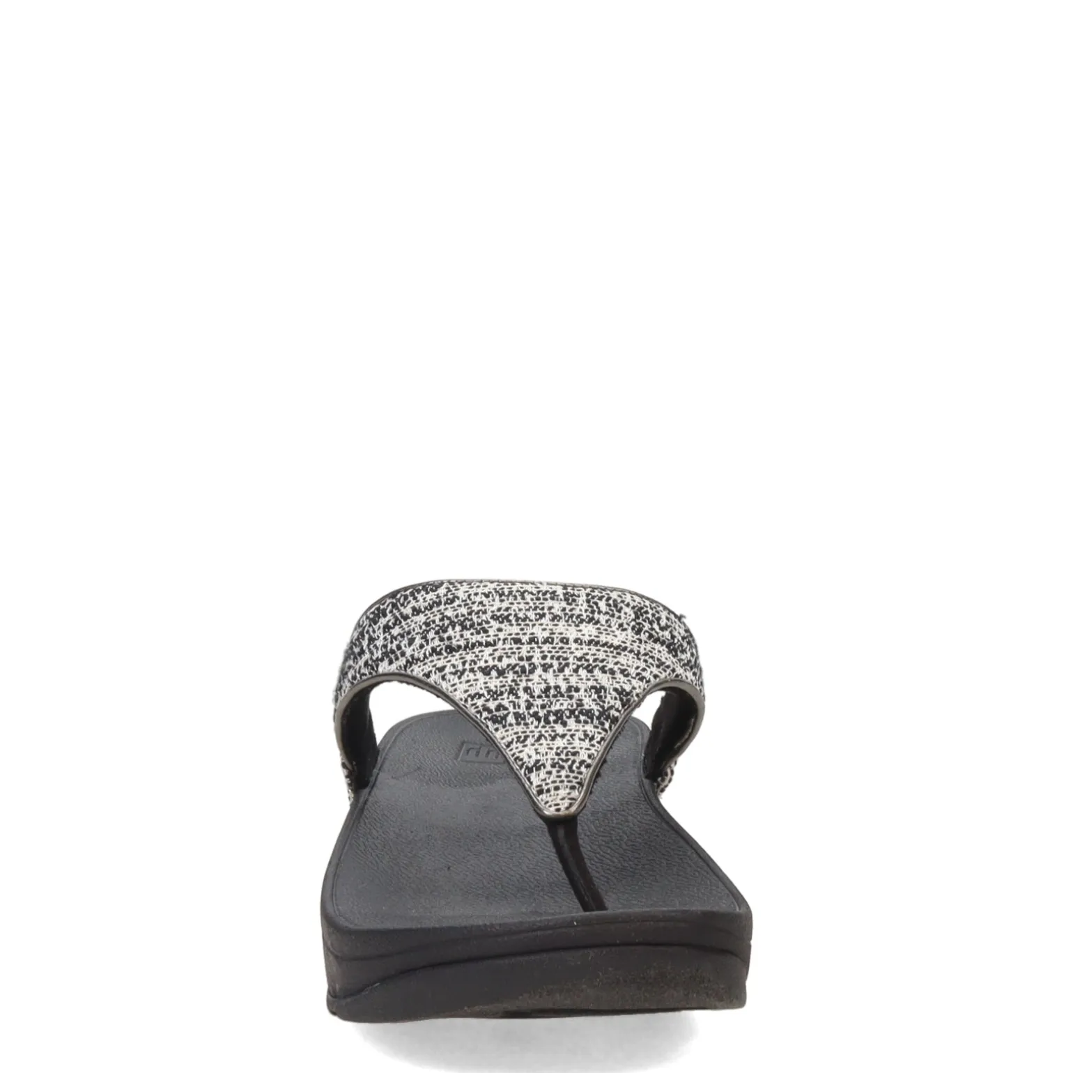 Women's FitFlop, Lulu Shimmerweave Thong Sandal