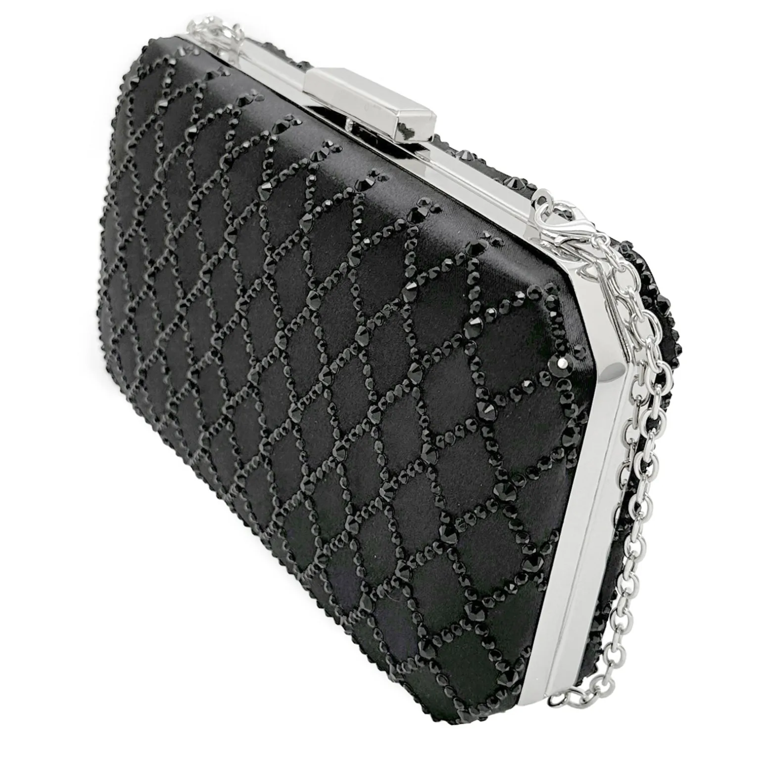 Women's La Regale, Diamond Crystal Minaudiere