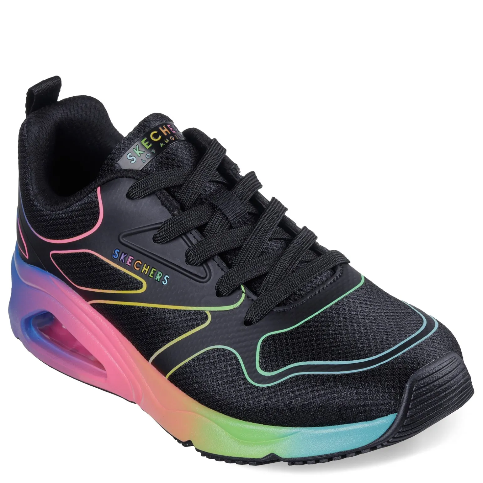 Women's Skechers Street, Tres-Air Uno - Rainbow Roads Sneaker